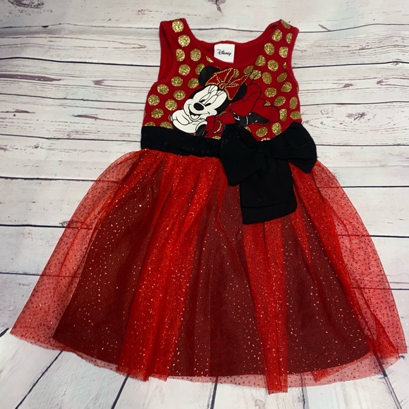 Disney Other - Disney 2T Minnie Mouse dress.